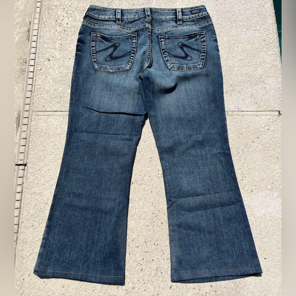 Silver Jeans Dark Blue Flare Women's Jeans size 36x28